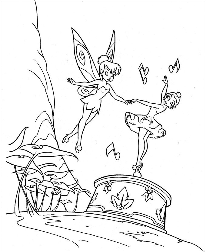 Tinker Bell Printable Coloring Pages
 30 Tinkerbell Coloring Pages Free Coloring Pages