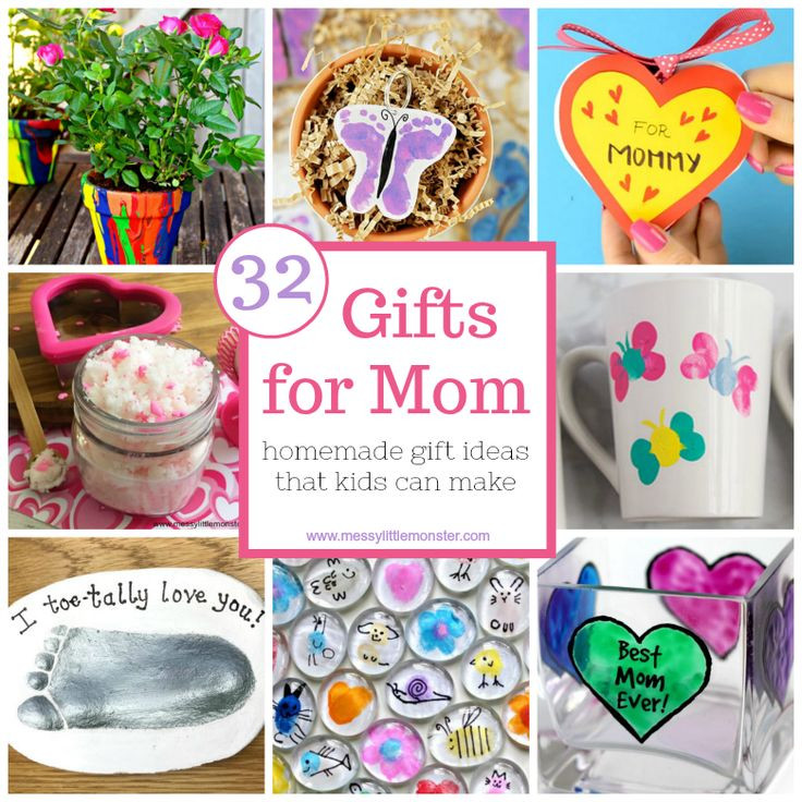 Toddler Mothers Day Gift Ideas
 Gifts for Mom from Kids – homemade t ideas that kids