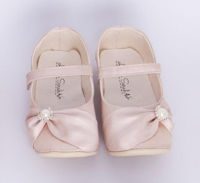 Toddler Wedding Shoes
 Nude Toddler Shoes Champagne Baby Shoes Wedding Shoes
