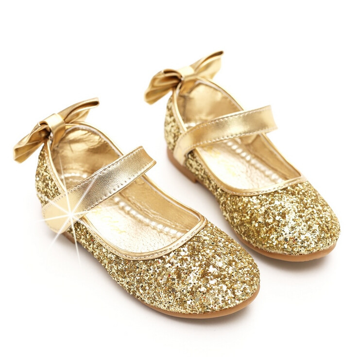 Toddler Wedding Shoes
 2018 Children Princess Glitter Sandals Kids Girls Wedding
