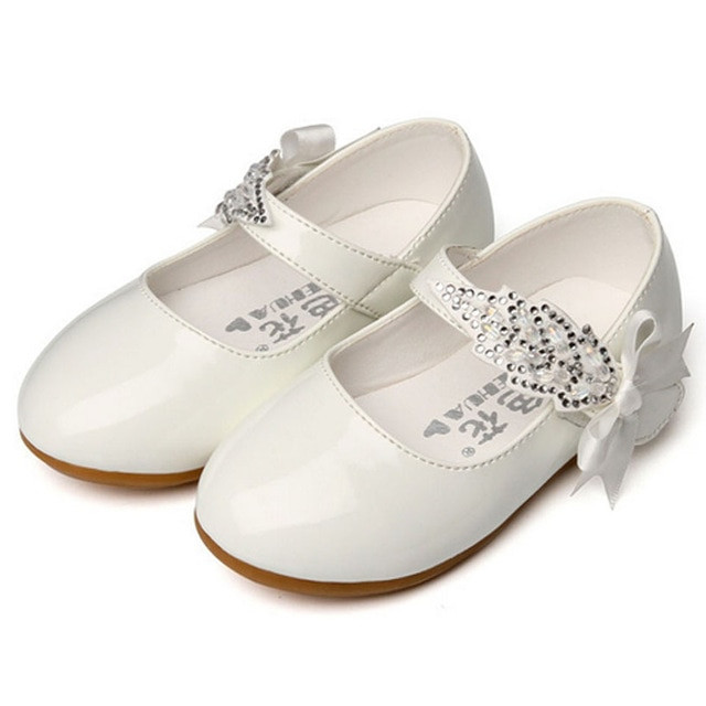 Toddler Wedding Shoes
 2017 Autumn Toddler White Shoes Ankle Strap Baby Party