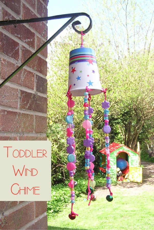 Toddlers Arts And Crafts Projects
 Recycled Wind Chime Craft
