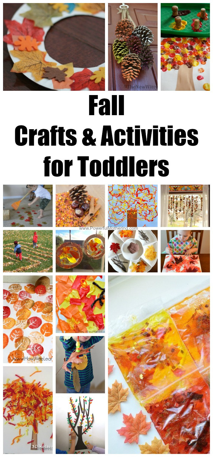 Toddlers Arts And Crafts Projects
 Fall Crafts & Activities for Toddlers