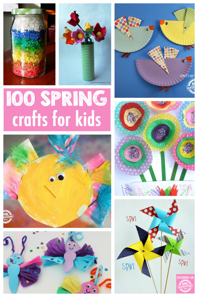 Toddlers Crafts For Spring
 100 Gorgeous Spring Crafts To Ring in the Season