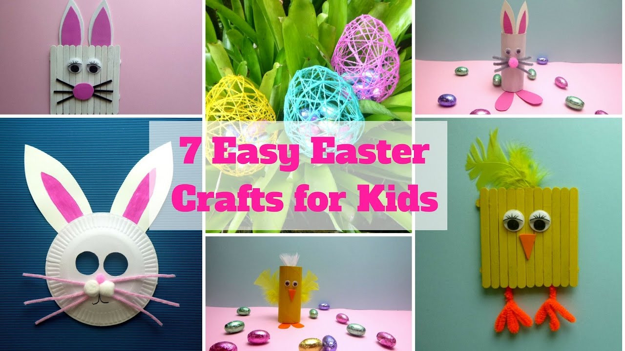 Toddlers Crafts For Spring
 7 Easy Easter Crafts for Kids Easter Craft Ideas