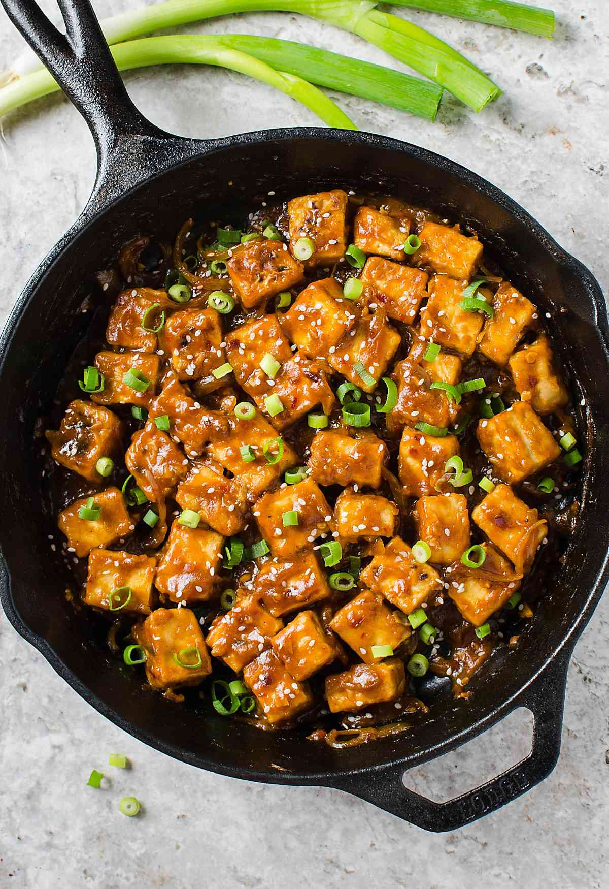 Tofu Recipes Healthy
 30 min Healthy Asian chili garlic tofu stir fry e Pan
