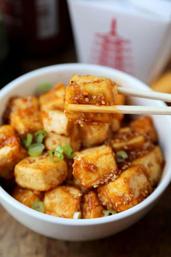 Tofu Recipes Vegetarian
 Honey Sriracha Tofu Pickled Plum Food And Drinks