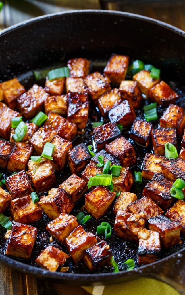 Tofu Recipes Vegetarian
 Asian Garlic Tofu Spicy Southern Kitchen