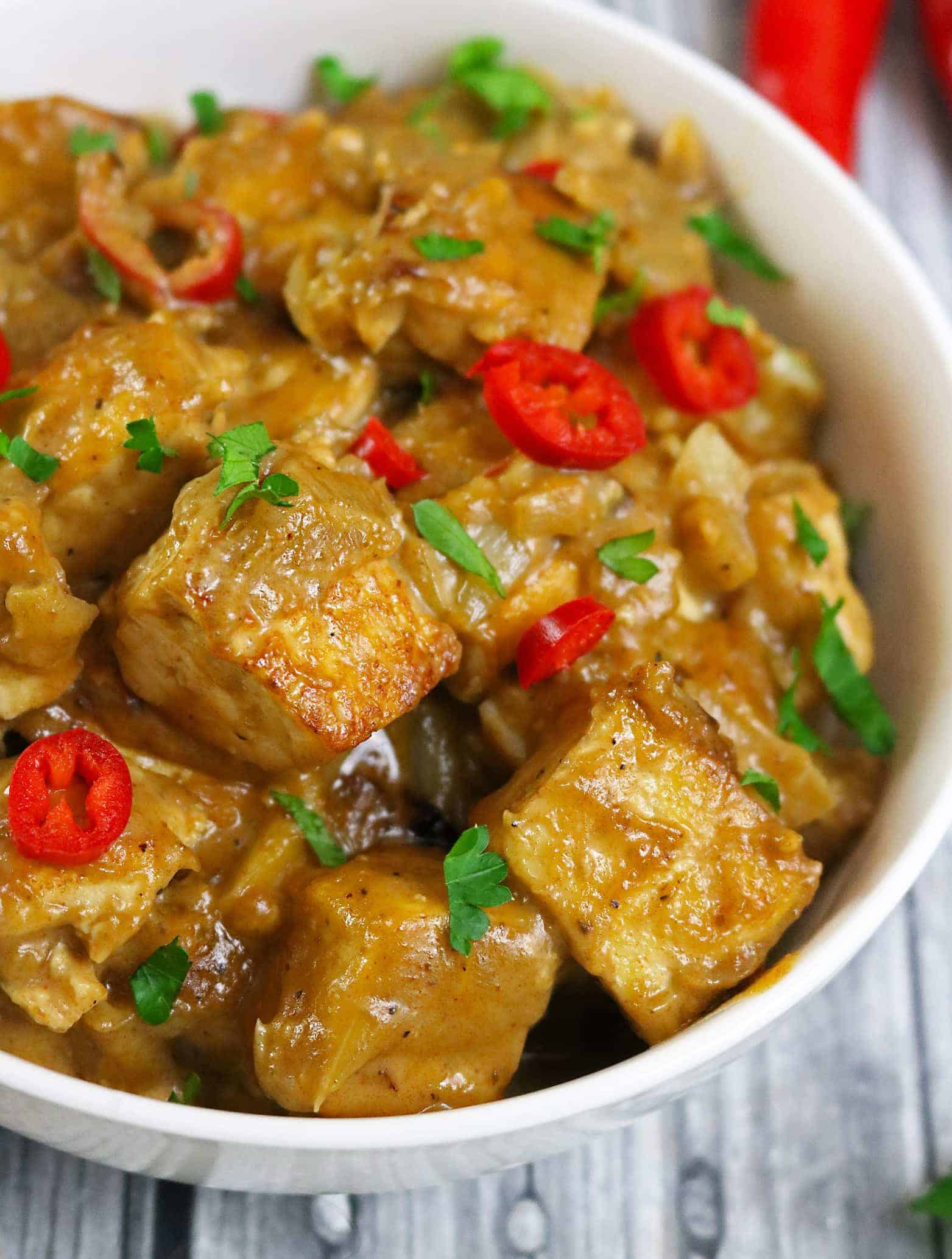 Tofu Recipes Vegetarian
 Creamy Dreamy Vegan Date Tamarind Tofu Curry