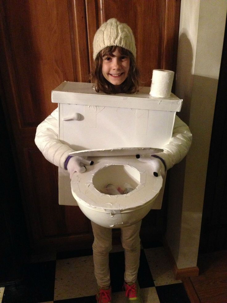 Toilet Halloween Costume
 Toilet Costume Halloween