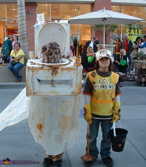 Toilet Halloween Costumes
 The Best HVAC and Plumbing Costumes