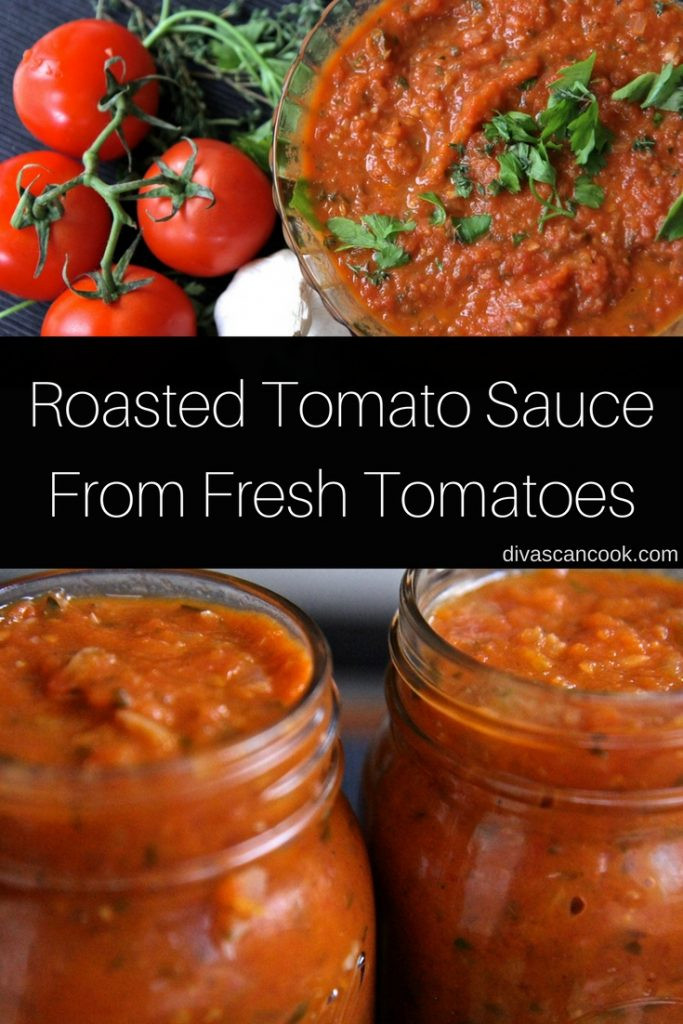 Tomato Sauce Canning Recipe
 Homemade Tomato Sauce Using Fresh Tomatoes