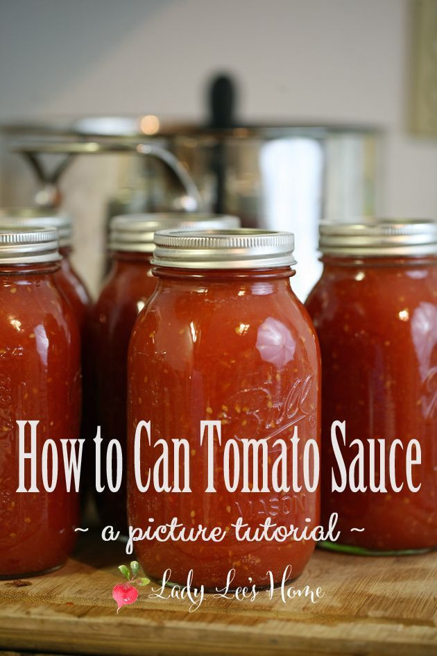 Tomato Sauce Canning Recipe
 How to Can Tomato Sauce Recipe
