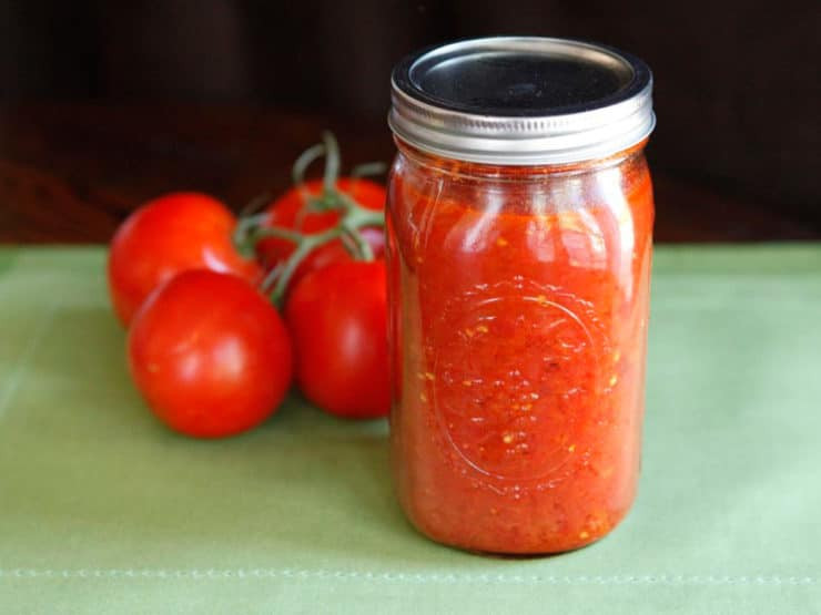 Tomato Sauce Canning Recipe
 Basic Roasted Tomato Sauce