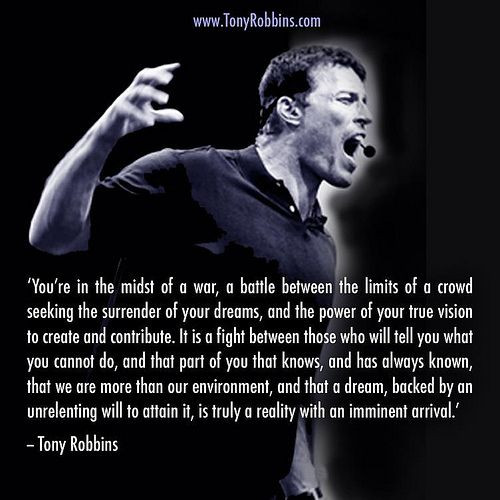 Tony Robbins Motivational Quotes
 111 best Anthony Robbins images on Pinterest