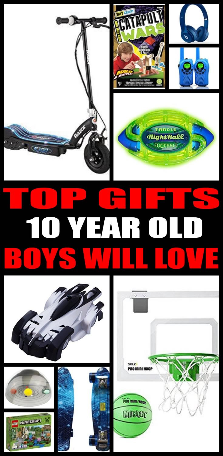 Top Gift Ideas For 10 Year Old Boys
 Best Gifts 10 Year Old Boys Want