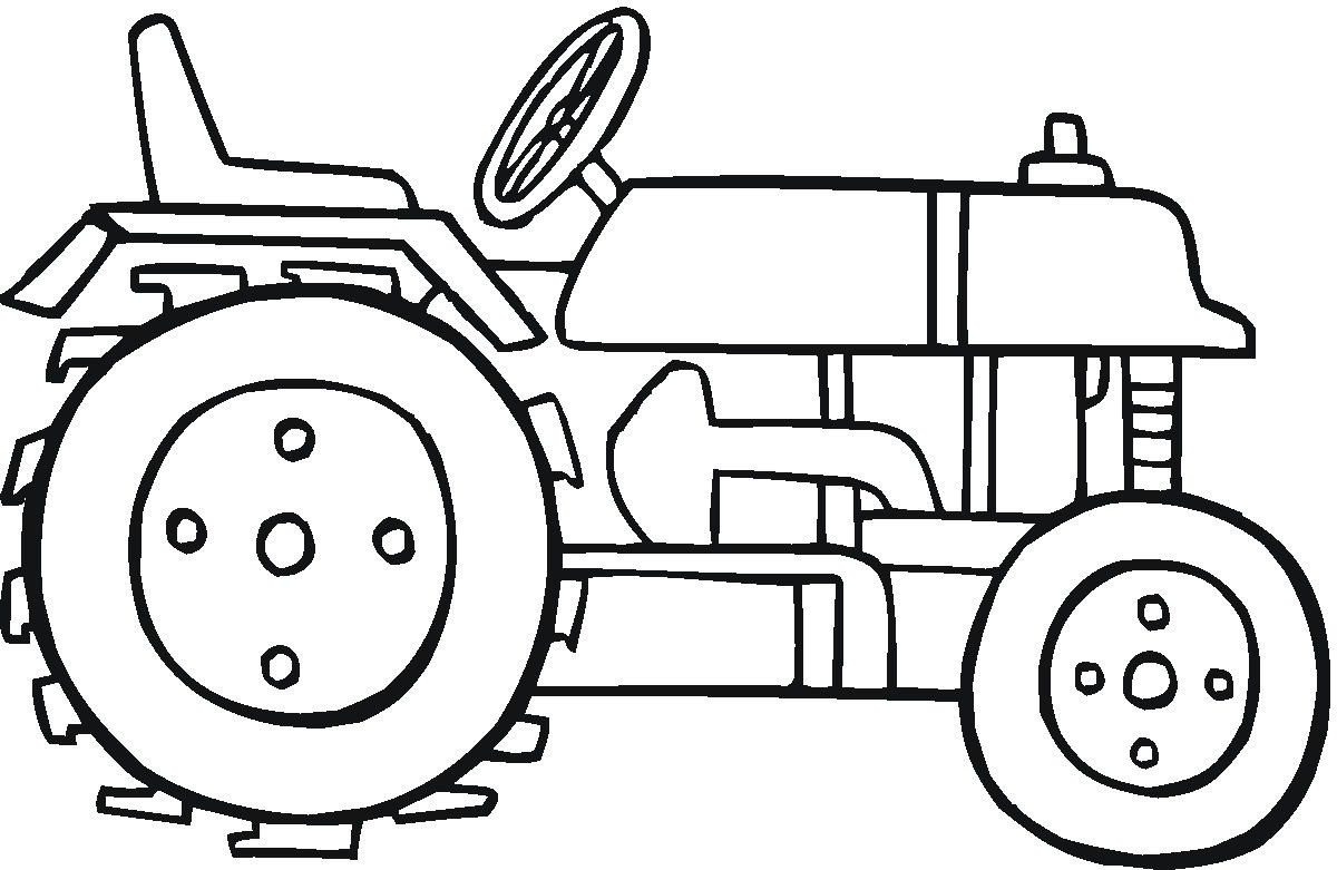 Tractor Coloring Pages For Kids
 Ausmalbilder für Kinder Malvorlagen und malbuch