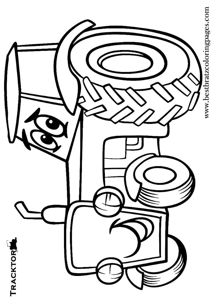 Tractor Coloring Pages For Kids
 Crafts Actvities and Worksheets for Preschool Toddler and