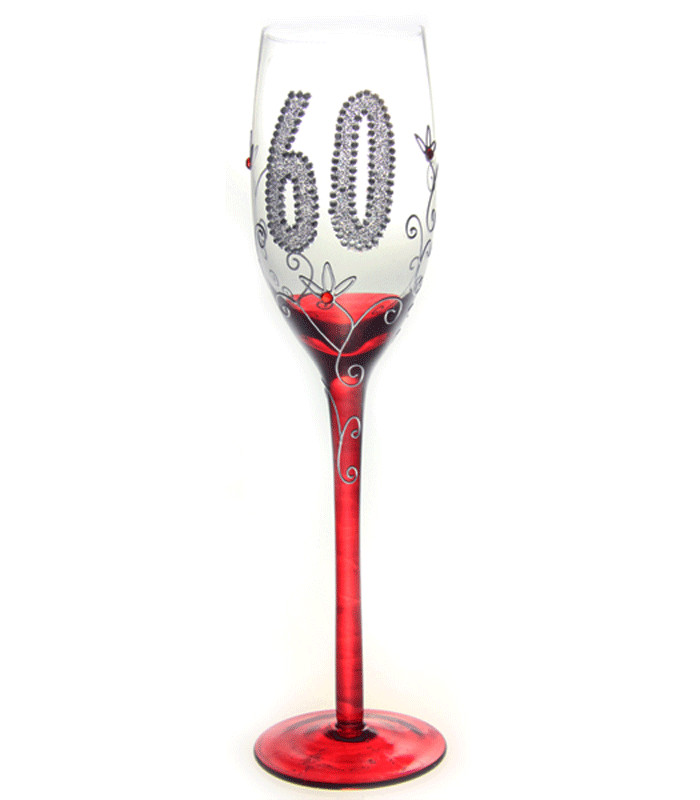 Traditional 60th Birthday Gifts
 60th Birthday Traditional Champagne Flute Keepsake Gift