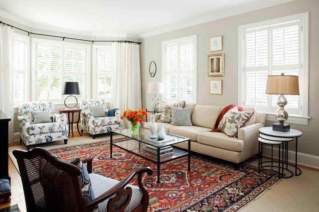 Traditional Rugs For Living Room
 Vidal Living Room Interior Design Traditional Living