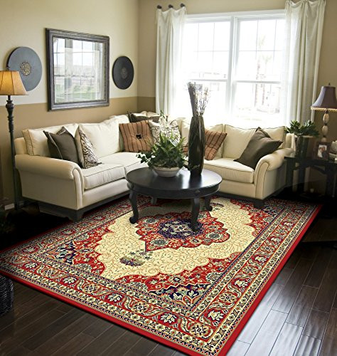 Traditional Rugs For Living Room
 Traditional Area Rug Red Rugs For Living Room 8x10