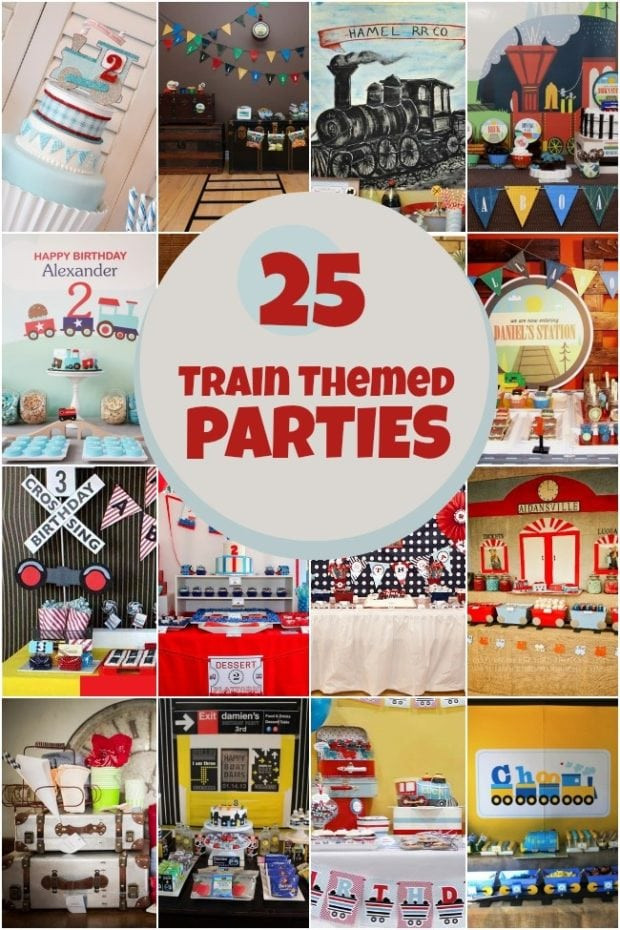 Train Birthday Party Decorations
 25 Train Themed Birthday Parties
