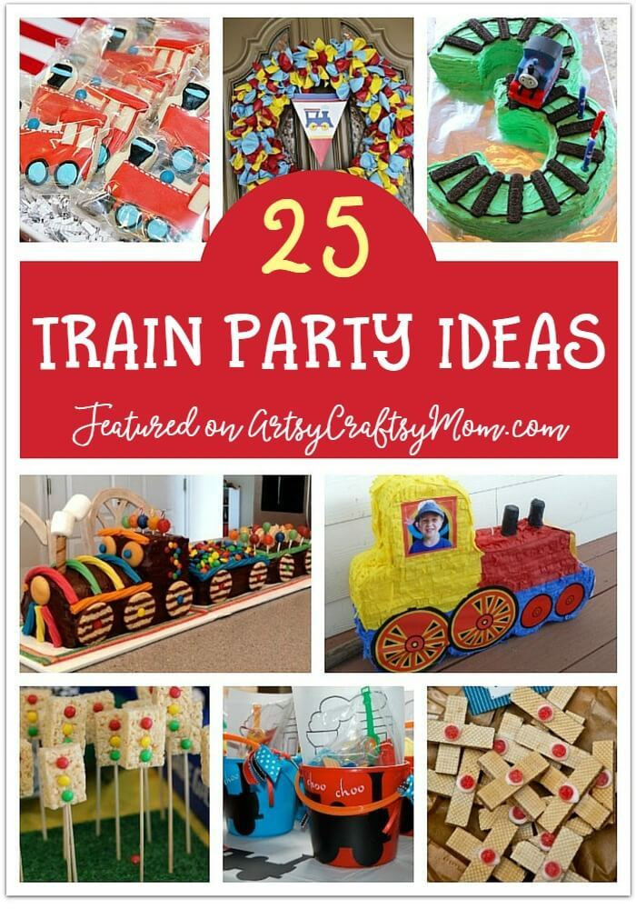 Train Birthday Party Decorations
 25 Awesome Train Birthday Party Ideas for Kids
