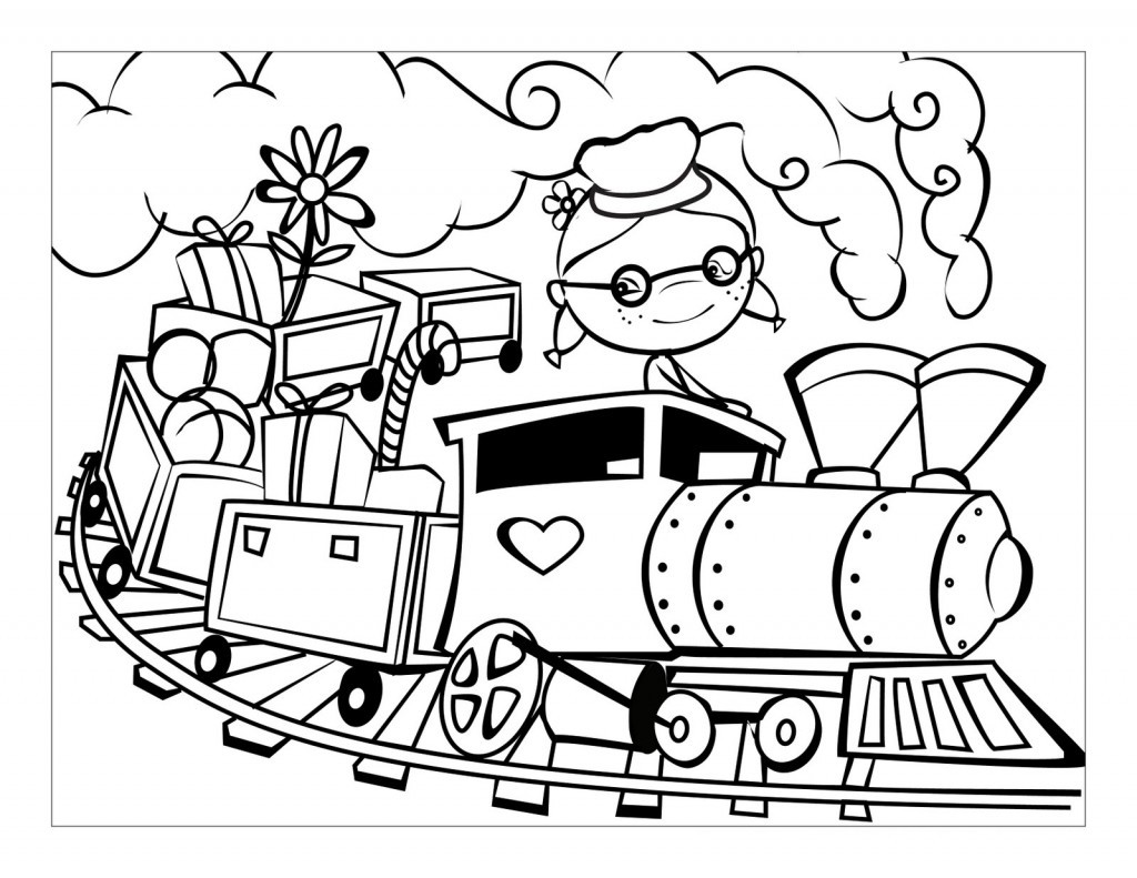 Train Coloring Pages For Kids
 Diesel Train Coloring Pages To Print Coloring Pages
