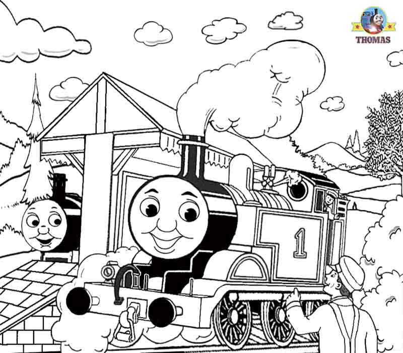 Train Coloring Pages For Kids
 Free Printable Halloween Ideas Kids Activities Thomas