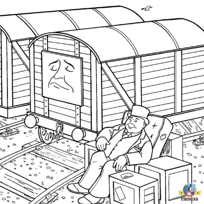 Train Coloring Pages For Kids
 Kids Free online coloring pages Thomas train printable