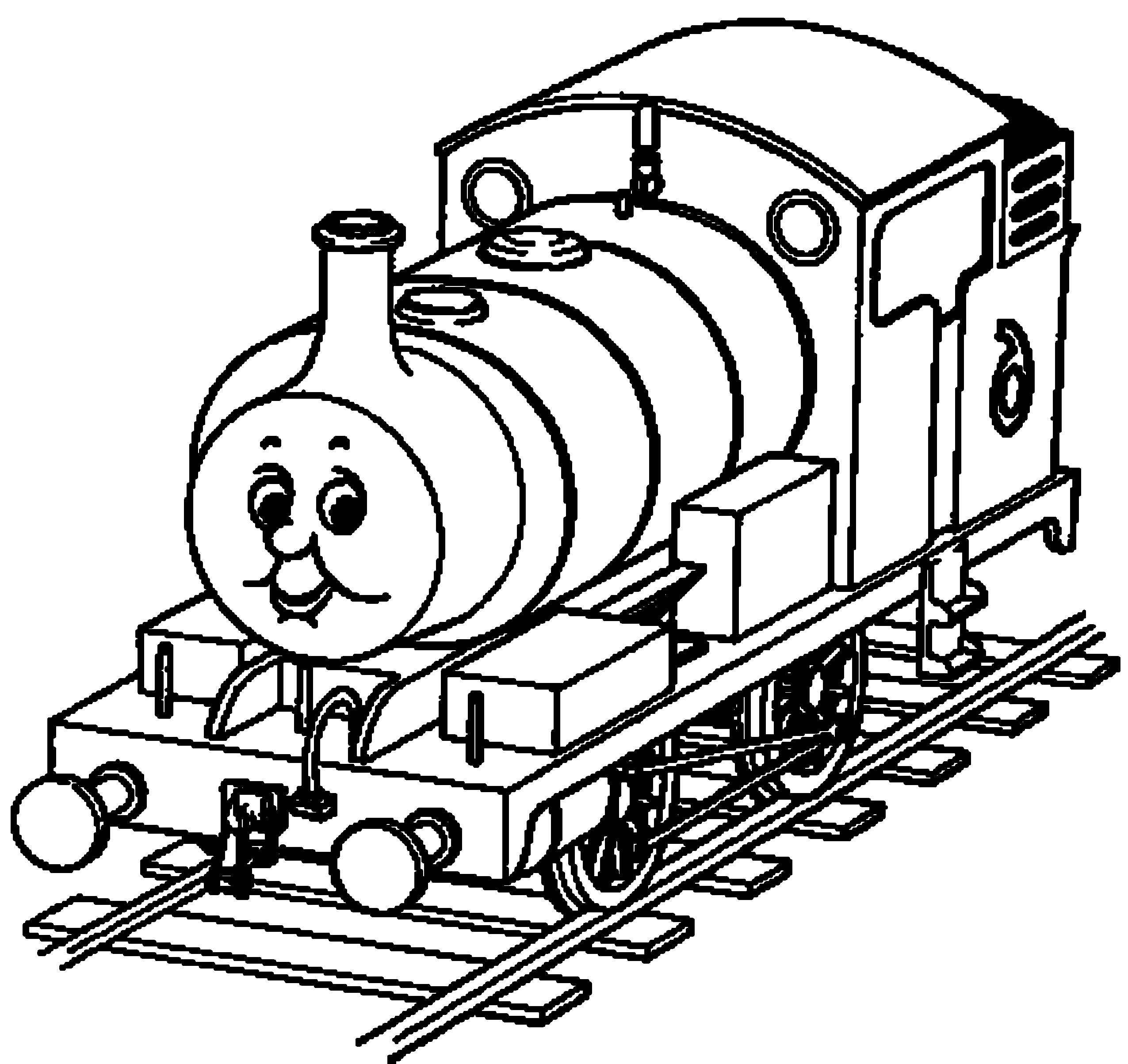 Train Coloring Pages For Kids
 Print & Download Thomas the Train Theme Coloring Pages