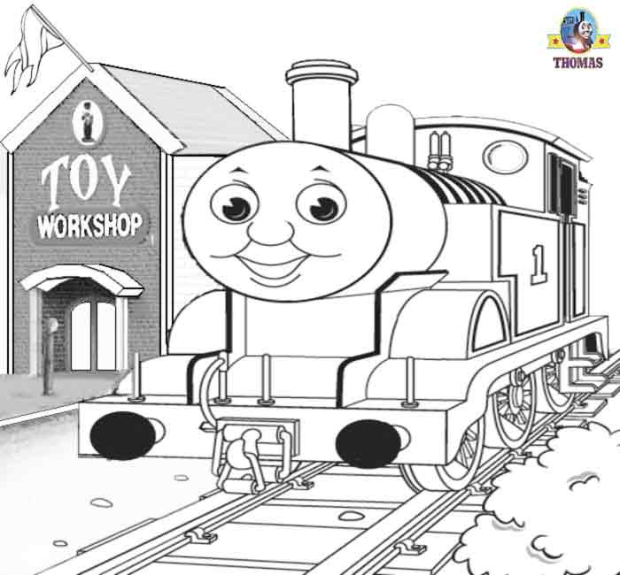 Train Coloring Pages For Kids
 Thomas the train coloring pages for kids Printable