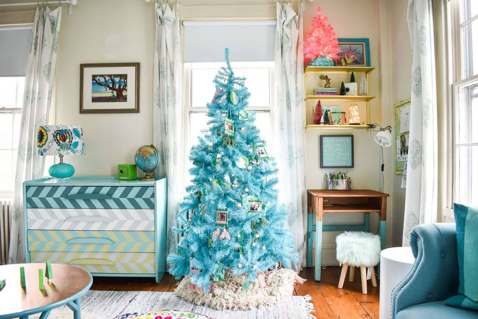 Trees For Kids Room
 Kids Blue Christmas Tree At Charlotte s House