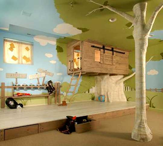 Trees For Kids Room
 Themed Kids Room Decoration and interior design Ideas
