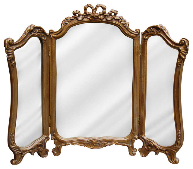 Trifold Bathroom Mirrors
 Hickory Manor Tri Fold Vanity Mirror Bathroom Mirrors