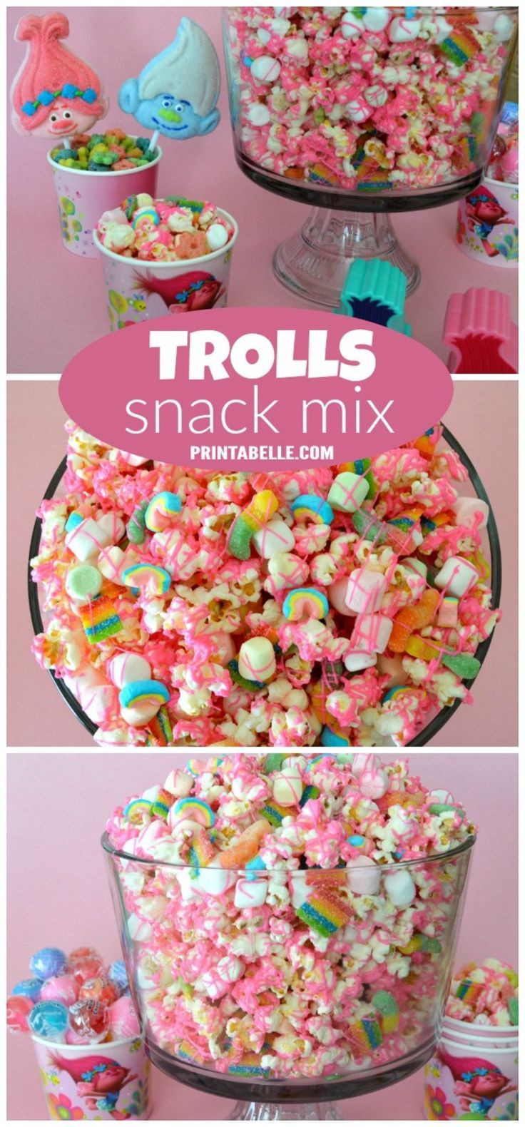 Troll Food Ideas For Party
 33 best Trolls Party Ideas images on Pinterest