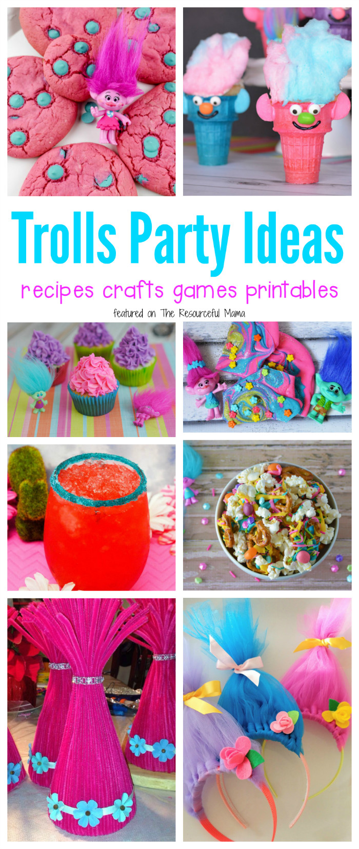 Trolls Party Ideas For Girl
 Pin on The Resourceful Mama