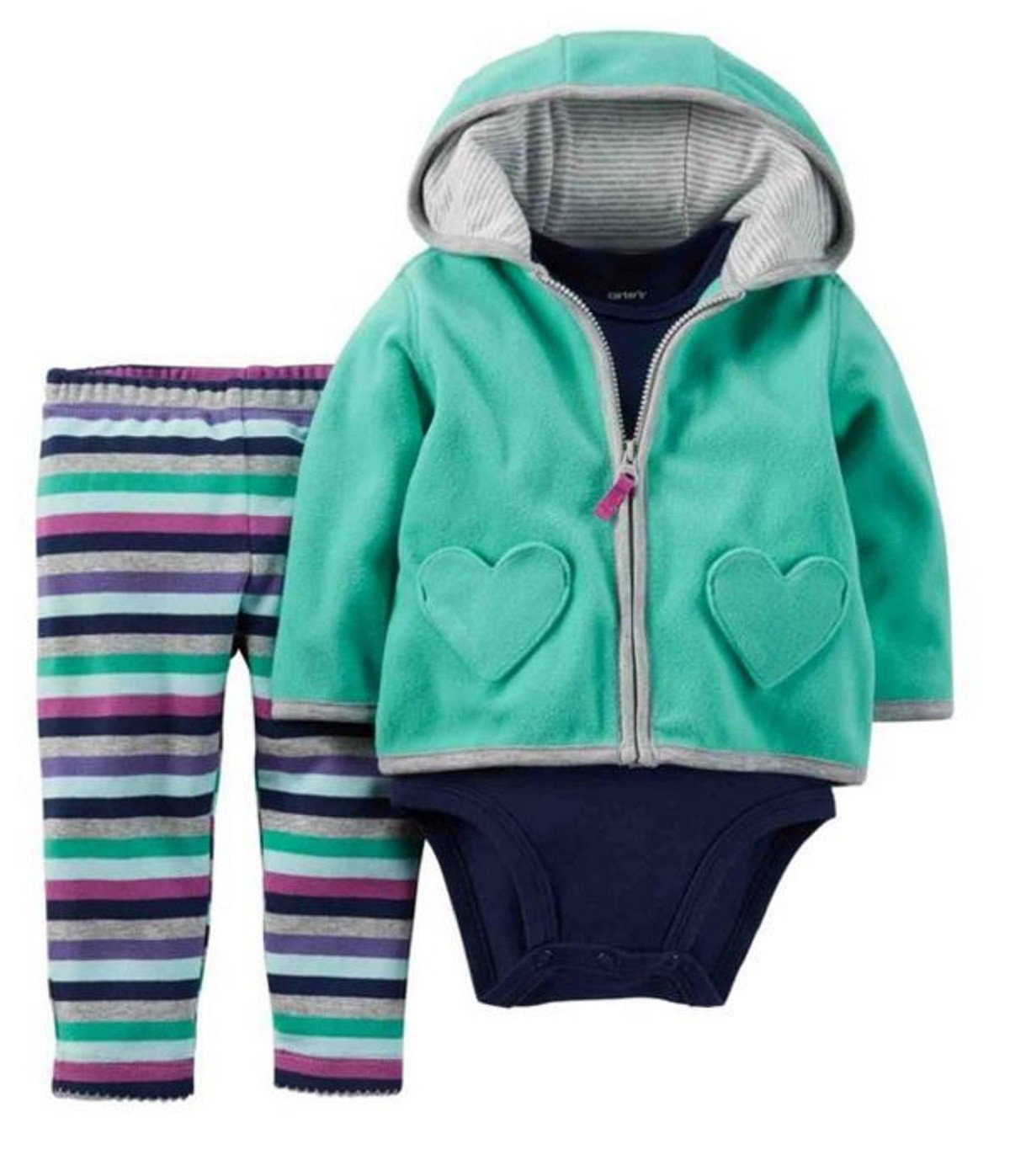 True Religion Baby 3 Piece Gift Box Set
 Carters Baby Girl s 3 Piece Matching Winter Outfit Set