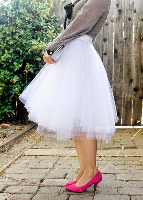 Tulle Skirts For Adults DIY
 DIY tulle skirt tutorial