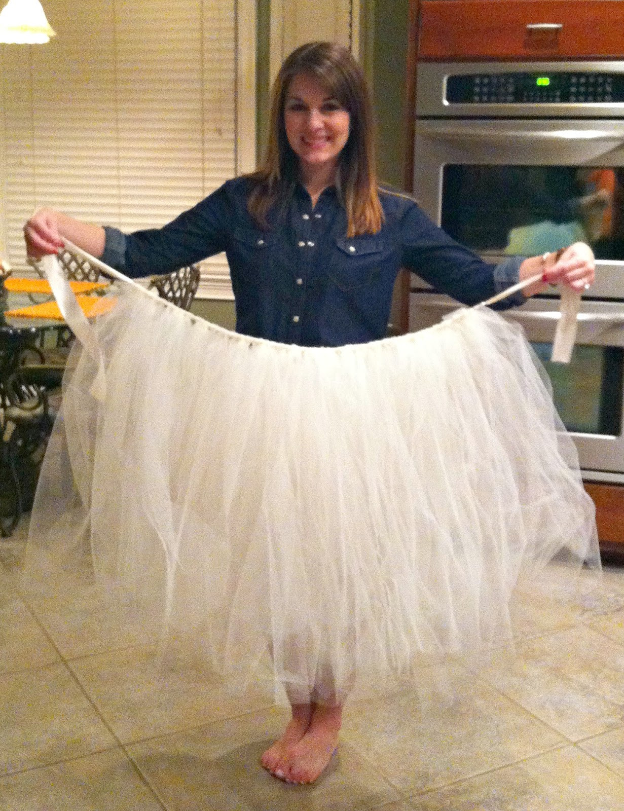 Tulle Skirts For Adults DIY
 Living Easy Tulle Skirt