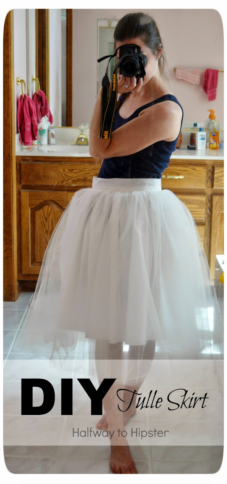 Tulle Skirts For Adults DIY
 Halfway To Hipster DIY Tulle Skirt