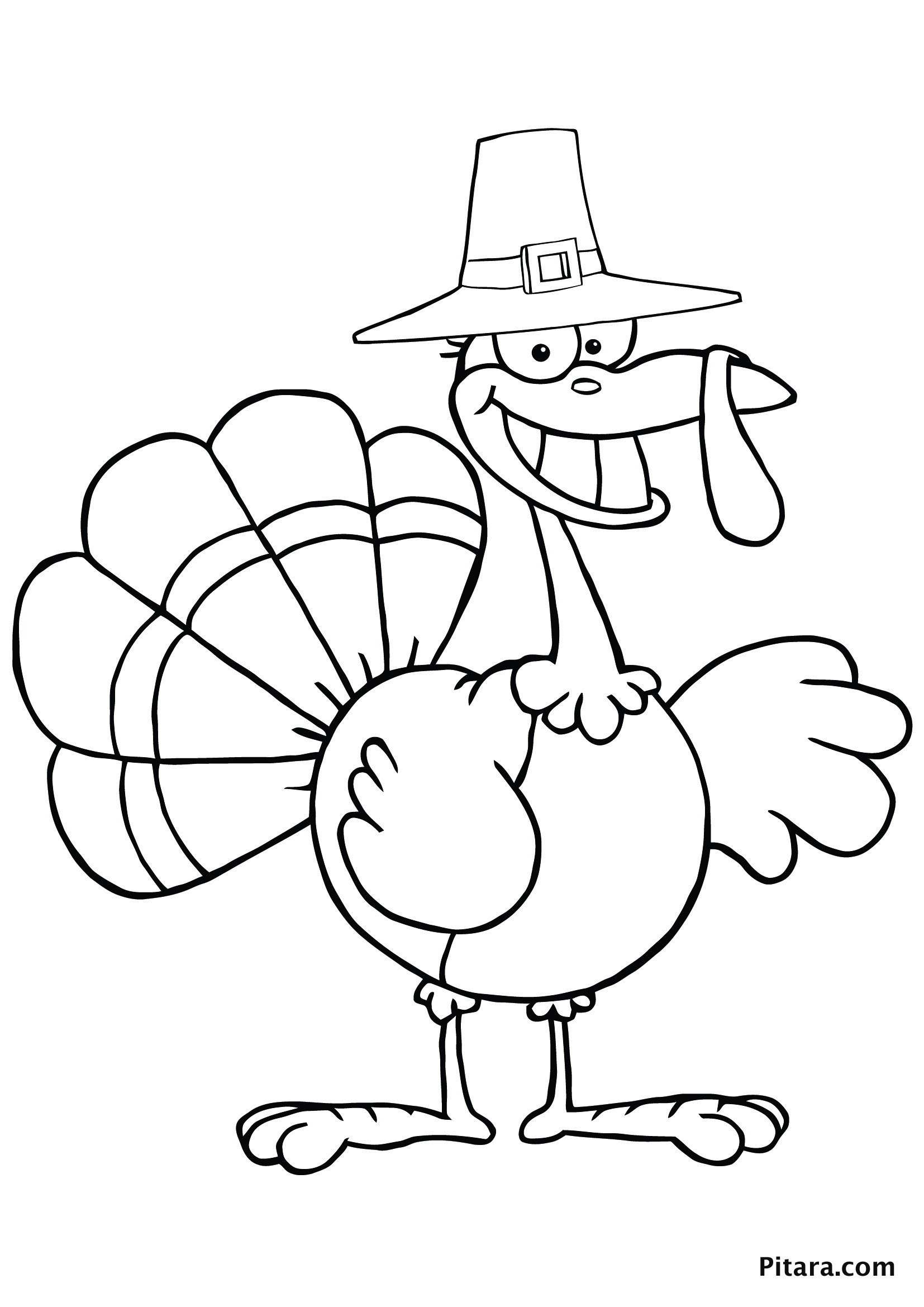 Turkey Coloring Pages For Kids
 Turkey Coloring Pages for Kids