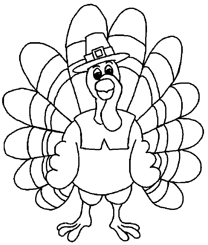 Turkey Coloring Pages For Kids
 Free Printable Thanksgiving Coloring Pages For Kids