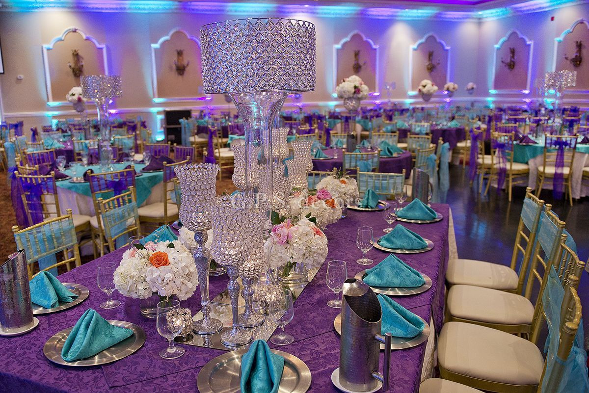Turquoise And Purple Wedding Theme
 Purple And Turquoise Wedding Centerpieces Purple
