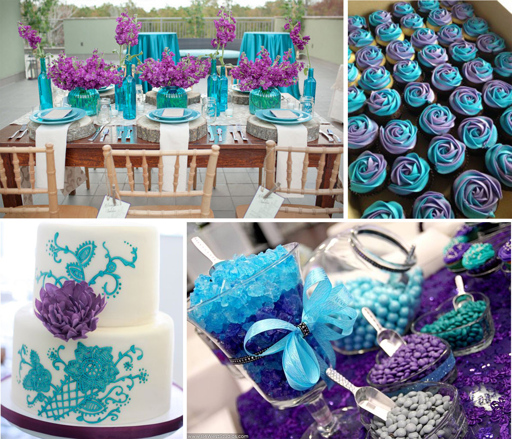 Turquoise And Purple Wedding Theme
 Best ideas for purple and teal wedding – lianggeyuan123