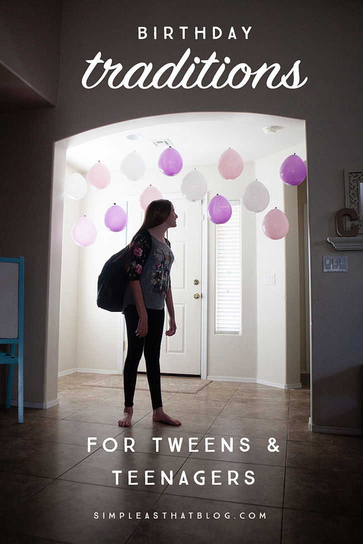 Tween Boy Birthday Party Ideas
 Birthday Traditions for Tweens and Teenagers