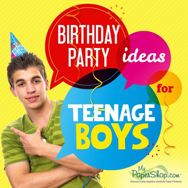 Tween Boy Birthday Party Ideas
 Pin on parties