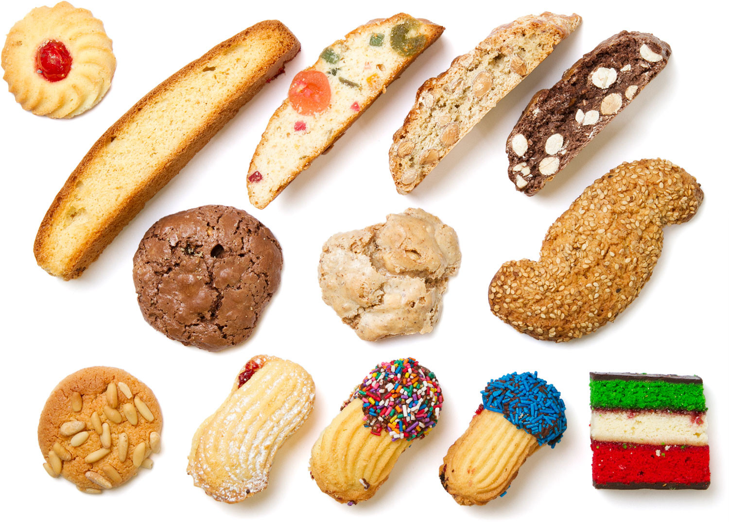 Type Of Christmas Cookies
 A Closer Look at Your Italian Bakery s Cookie Case