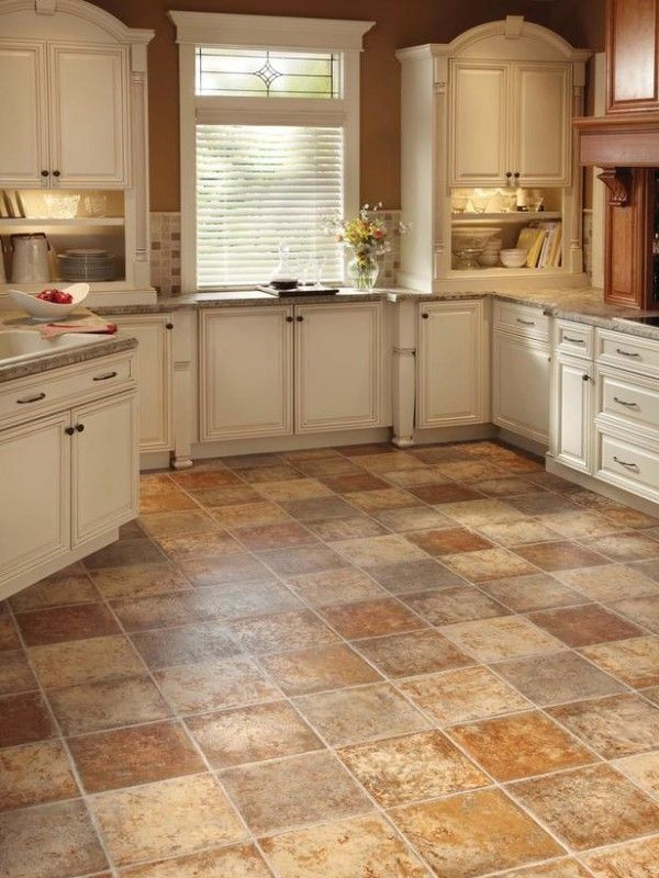 Types Of Kitchen Floor Tiles
 Vinyl Kitchen Floors Brown Tile Kitchen Designs Classic