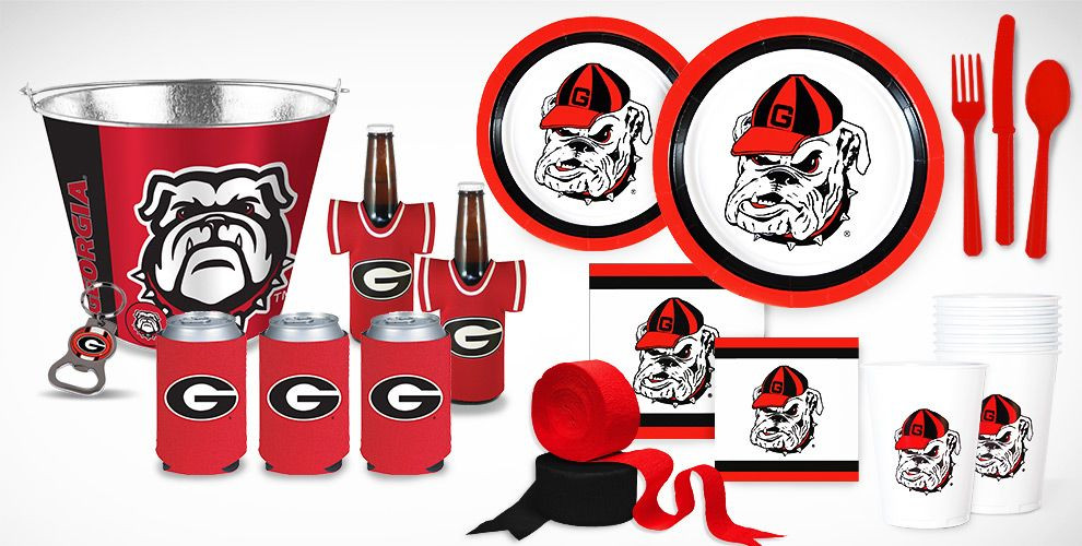 Uga Graduation Party Ideas
 Georgia Bulldogs Party Supplies Party City